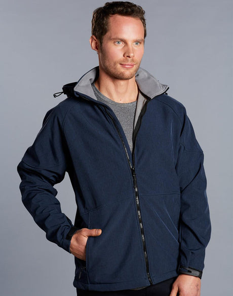 JK33 ASPEN Softshell Hood Jacket Men's - WEARhouse