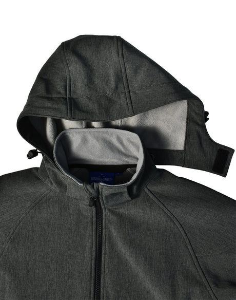 JK33 ASPEN Softshell Hood Jacket Men's - WEARhouse