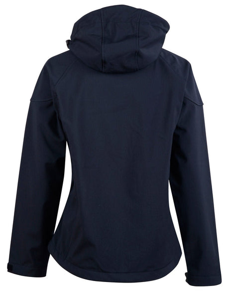 JK34 ASPEN Softshell Hood Jacket Ladies - WEARhouse