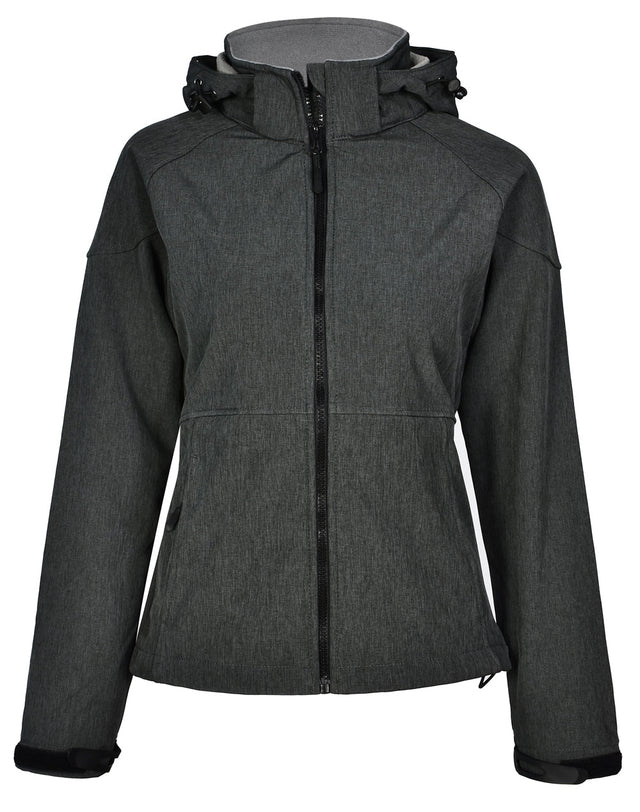 JK34 ASPEN Softshell Hood Jacket Ladies - WEARhouse