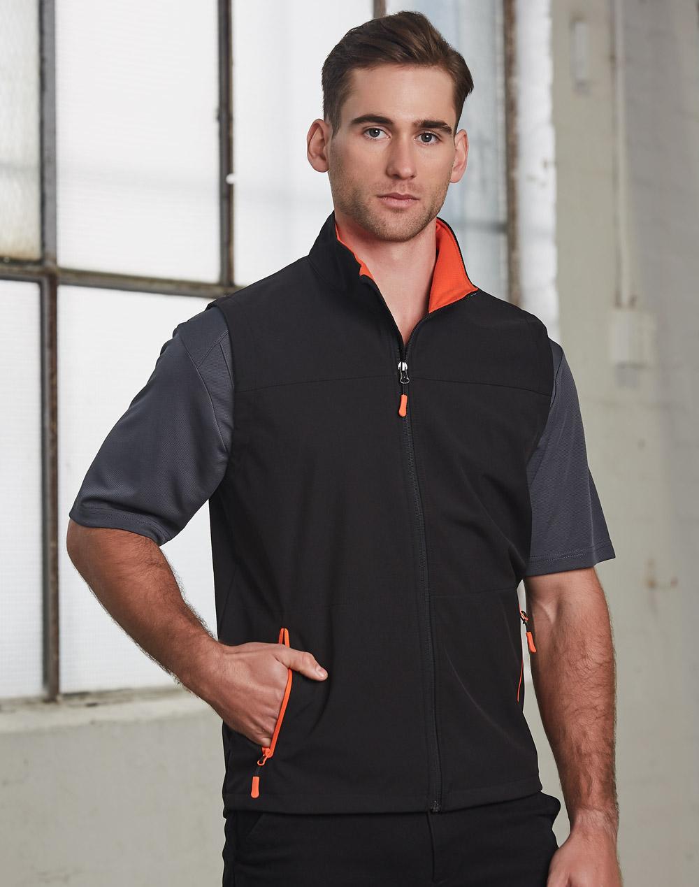 JK45 ROSEWALL SOFT SHELL VEST Men's - WEARhouse