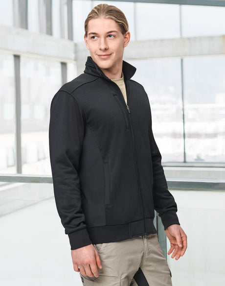 JK57 JACQUARD FLEECE BOMBER JACKET - WEARhouse