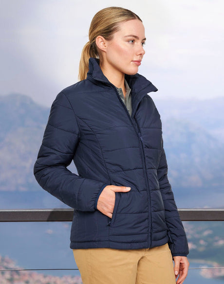 JK60 LADIES SUSTAINABLE INSULATED PUFFER JACKET (3D CUT) - WEARhouse