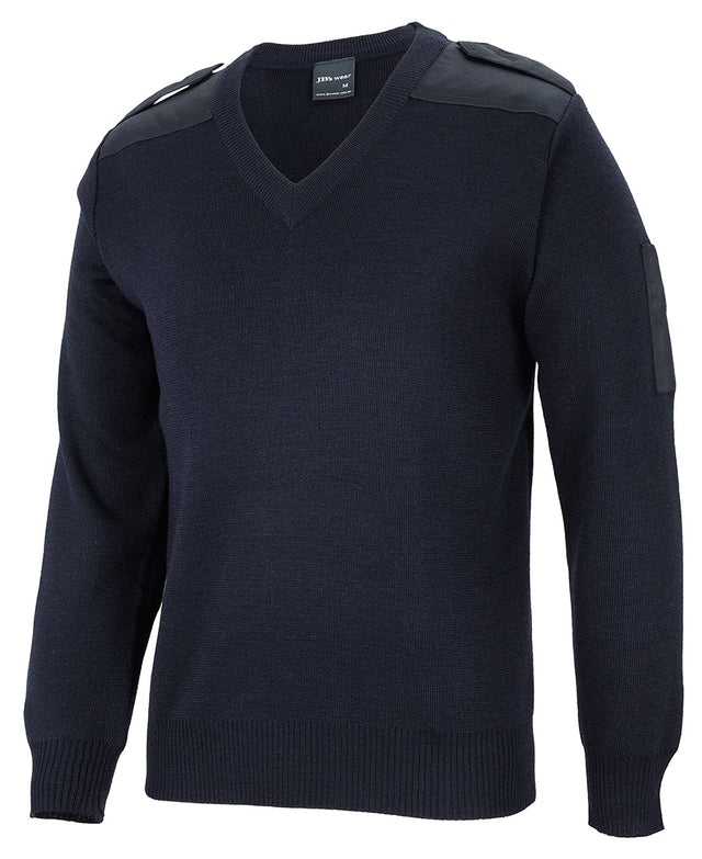 KNITTED EPAULETTE JUMPER 6EJ - WEARhouse