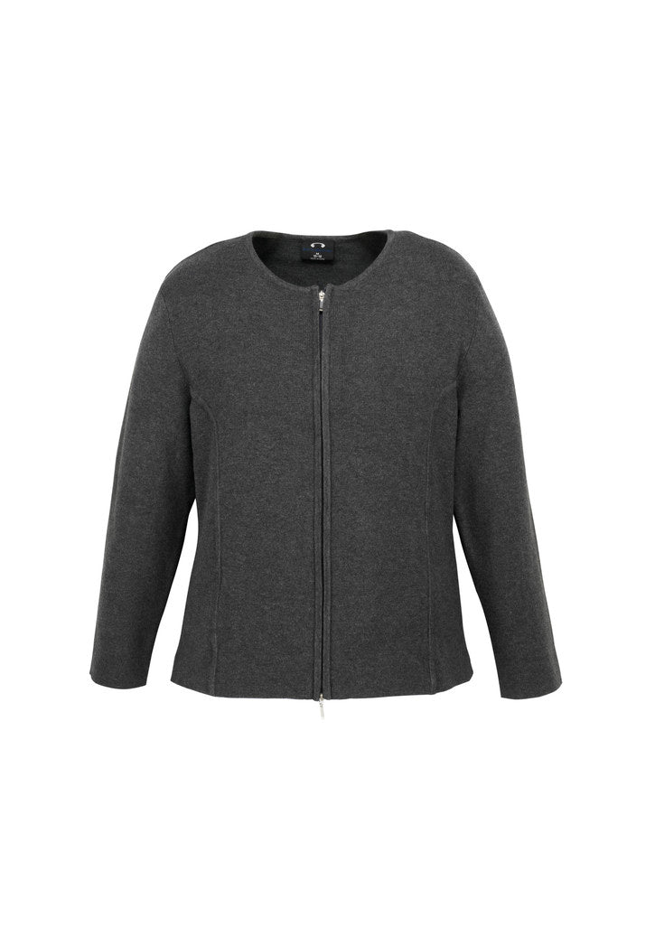 Ladies 2-Way Zip Cardigan LC3505 - WEARhouse