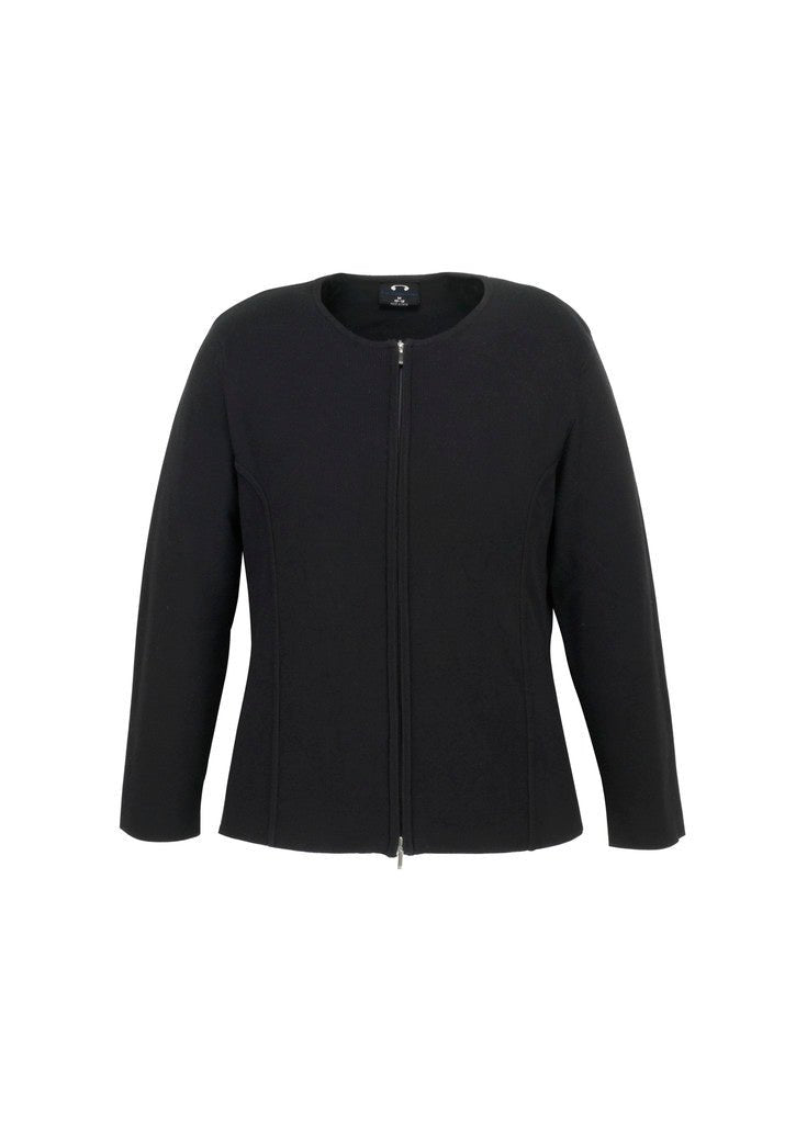 Ladies 2-Way Zip Cardigan LC3505 - WEARhouse