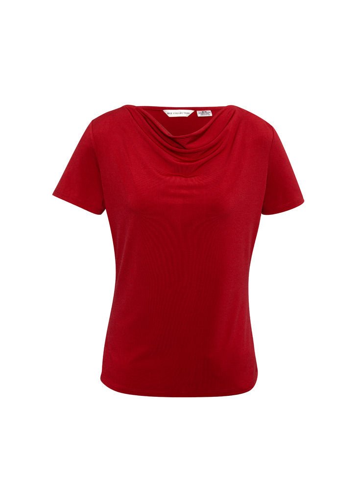 Ladies Ava Drape Knit Top - K625LS - WEARhouse