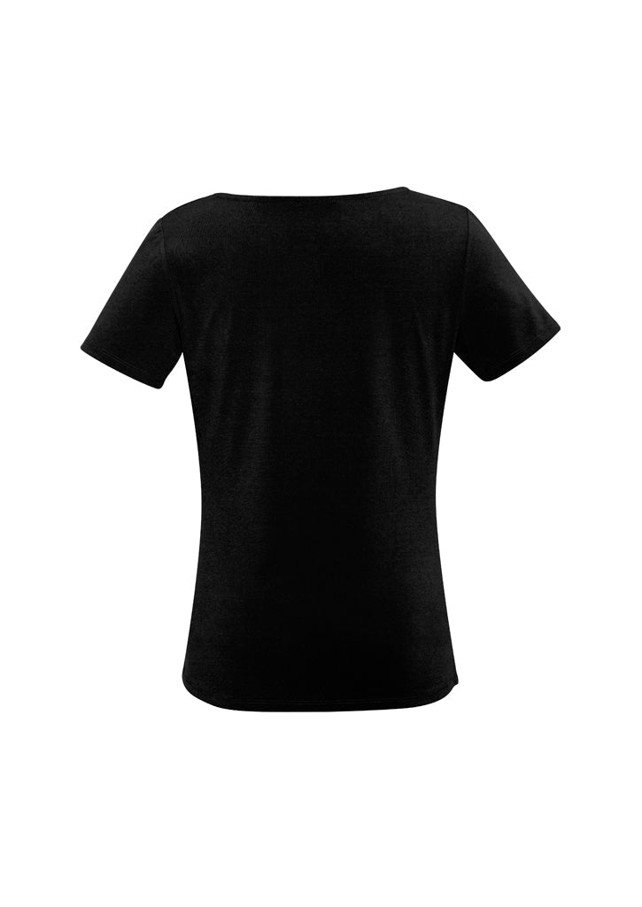 Ladies Ava Drape Knit Top - K625LS - WEARhouse