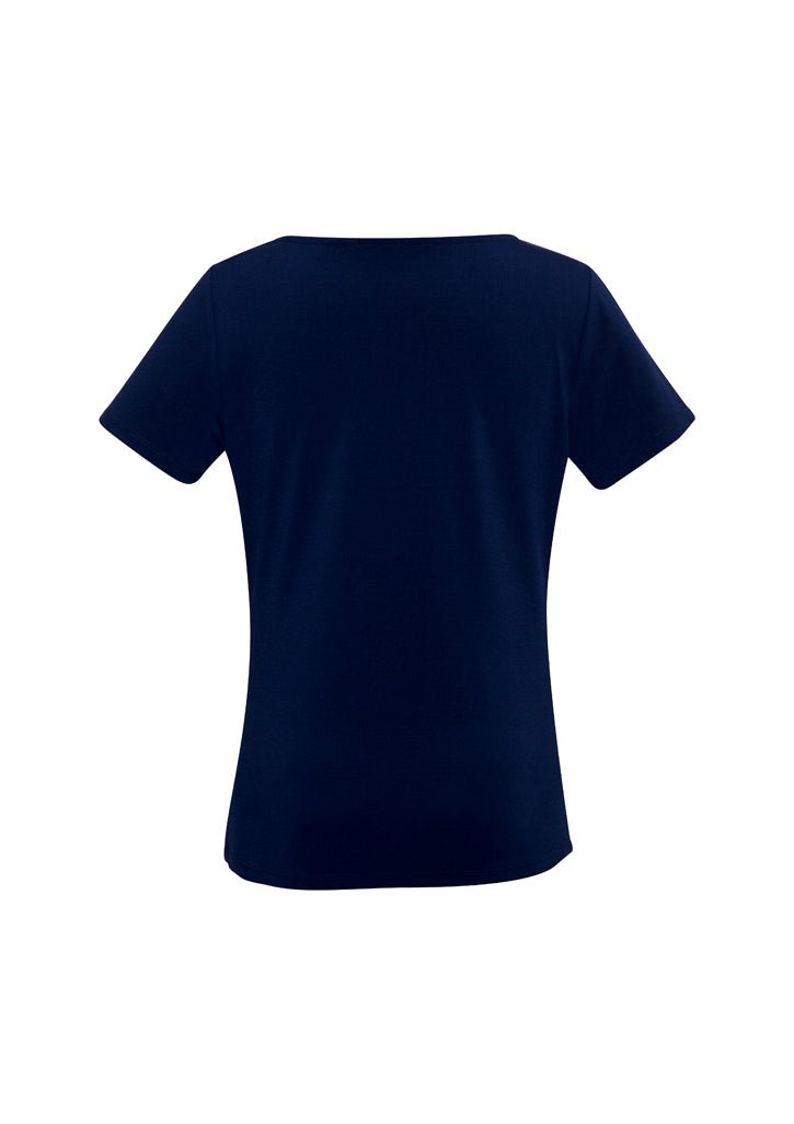 Ladies Ava Drape Knit Top - K625LS - WEARhouse