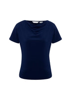 Ladies Ava Drape Knit Top - K625LS - WEARhouse