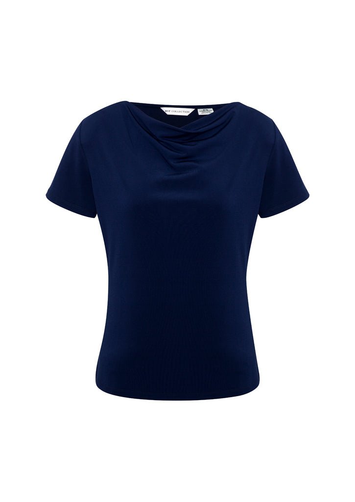 Ladies Ava Drape Knit Top - K625LS - WEARhouse