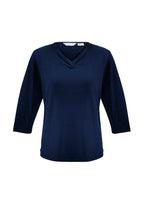 Ladies Lana 3/4 Sleeve Top - K819LT - WEARhouse