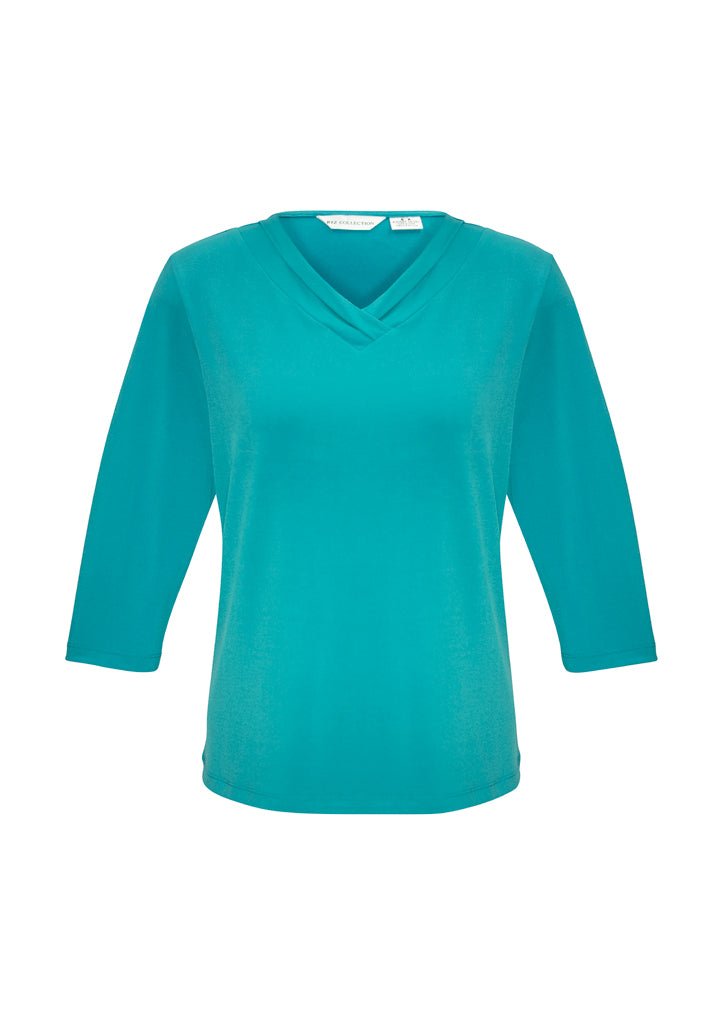 Ladies Lana 3/4 Sleeve Top - K819LT - WEARhouse