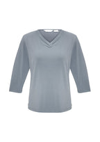 Ladies Lana 3/4 Sleeve Top - K819LT - WEARhouse