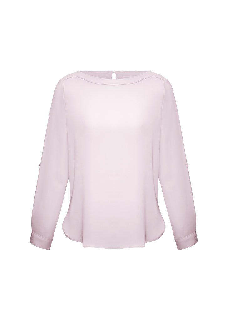 Ladies Madison Boatneck Blouse - S828LL - WEARhouse