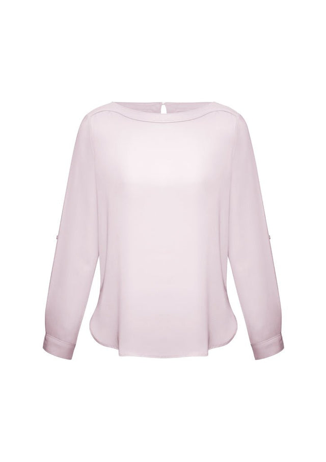 Ladies Madison Boatneck Blouse - S828LL - WEARhouse