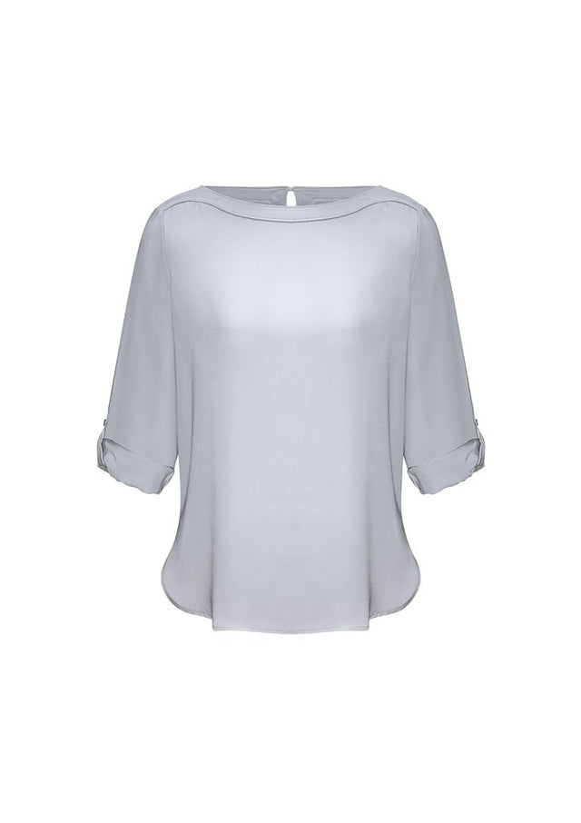 Ladies Madison Boatneck Blouse - S828LL - WEARhouse
