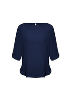 Ladies Madison Boatneck Blouse - S828LL - WEARhouse