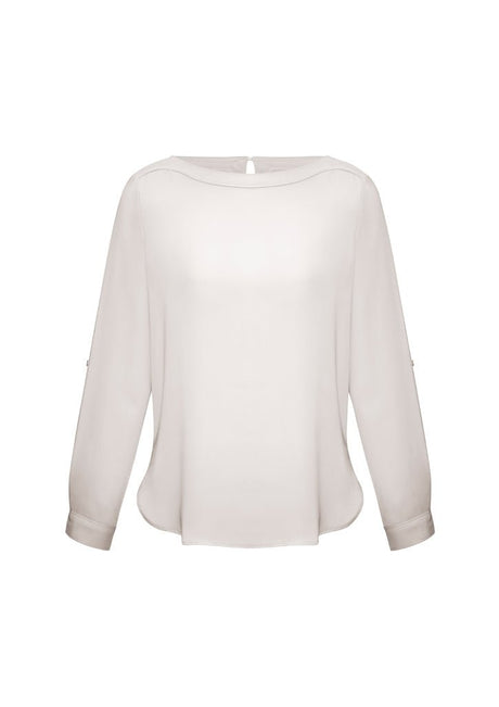 Ladies Madison Boatneck Blouse - S828LL - WEARhouse