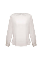 Ladies Madison Boatneck Blouse - S828LL - WEARhouse