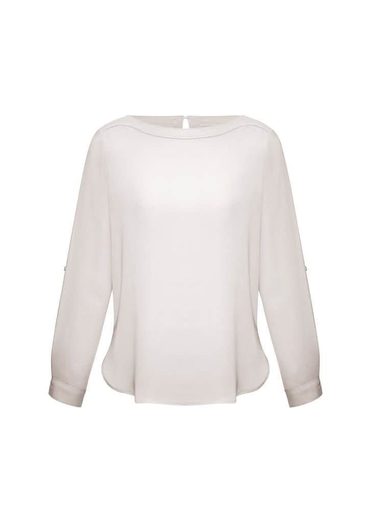 Ladies Madison Boatneck Blouse - S828LL - WEARhouse