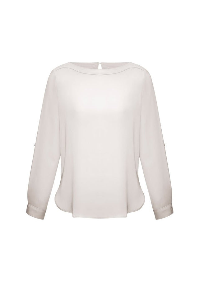 Ladies Madison Boatneck Blouse - S828LL - WEARhouse