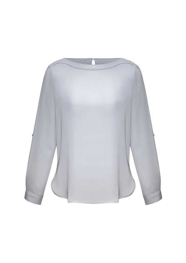 Ladies Madison Boatneck Blouse - S828LL - WEARhouse