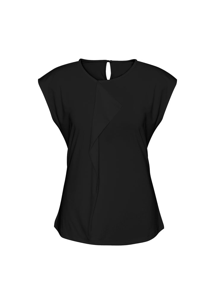Ladies Mia Pleat Knit Top - K624LS - WEARhouse
