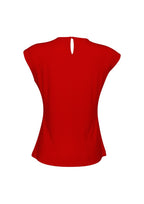 Ladies Mia Pleat Knit Top - K624LS - WEARhouse