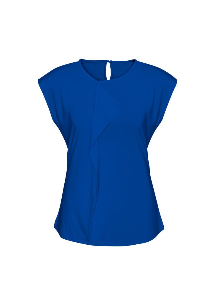 Ladies Mia Pleat Knit Top - K624LS - WEARhouse