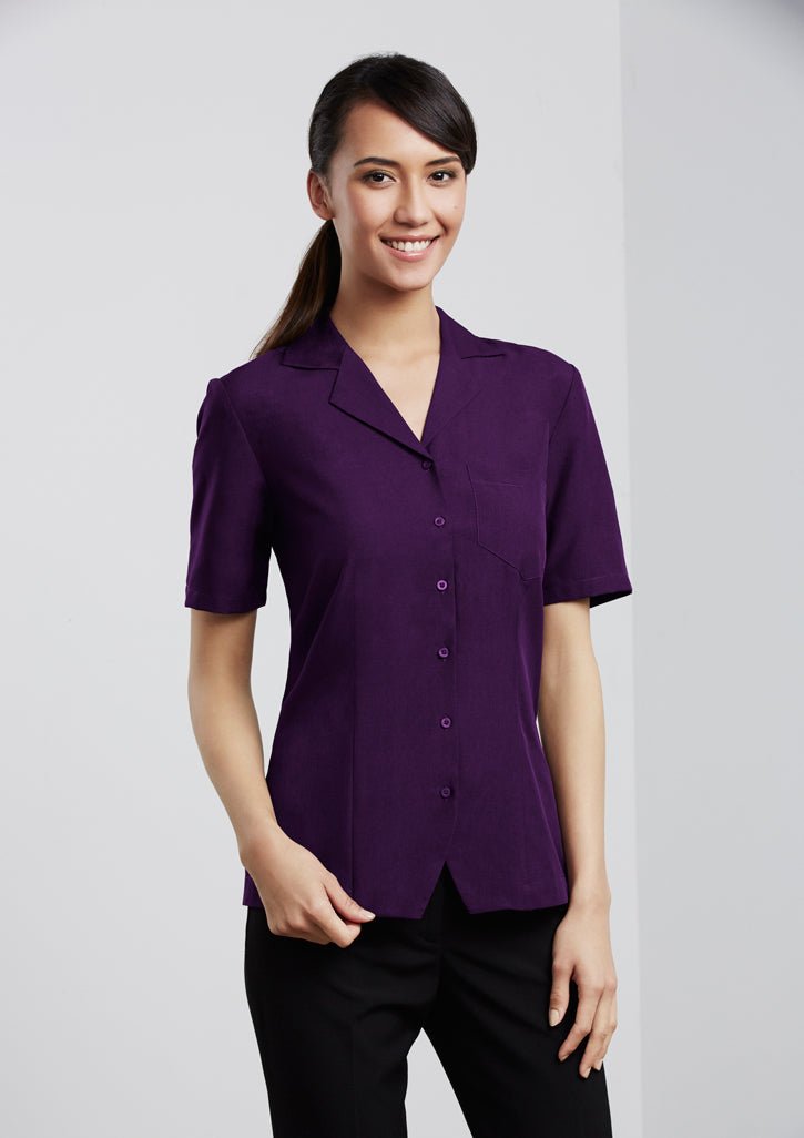 Ladies Plain Oasis Overblouse - S265LS - WEARhouse