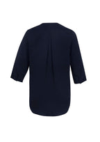 Lily Ladies Longline Blouse - S015LT - WEARhouse