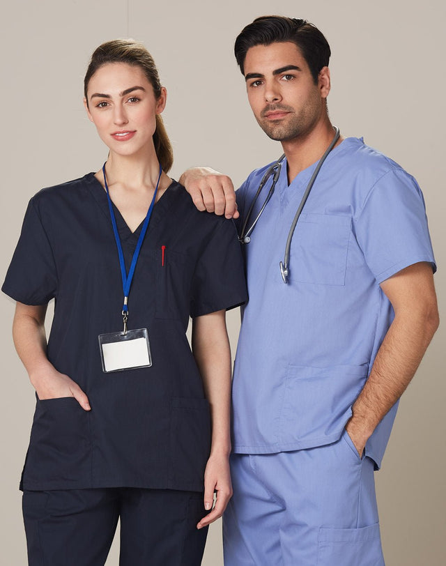 M7630 Unisex Scrub Top - WEARhouse