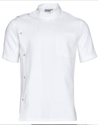 M7636 Men's Stud Front Short Sleeve Jacket - WEARhouse
