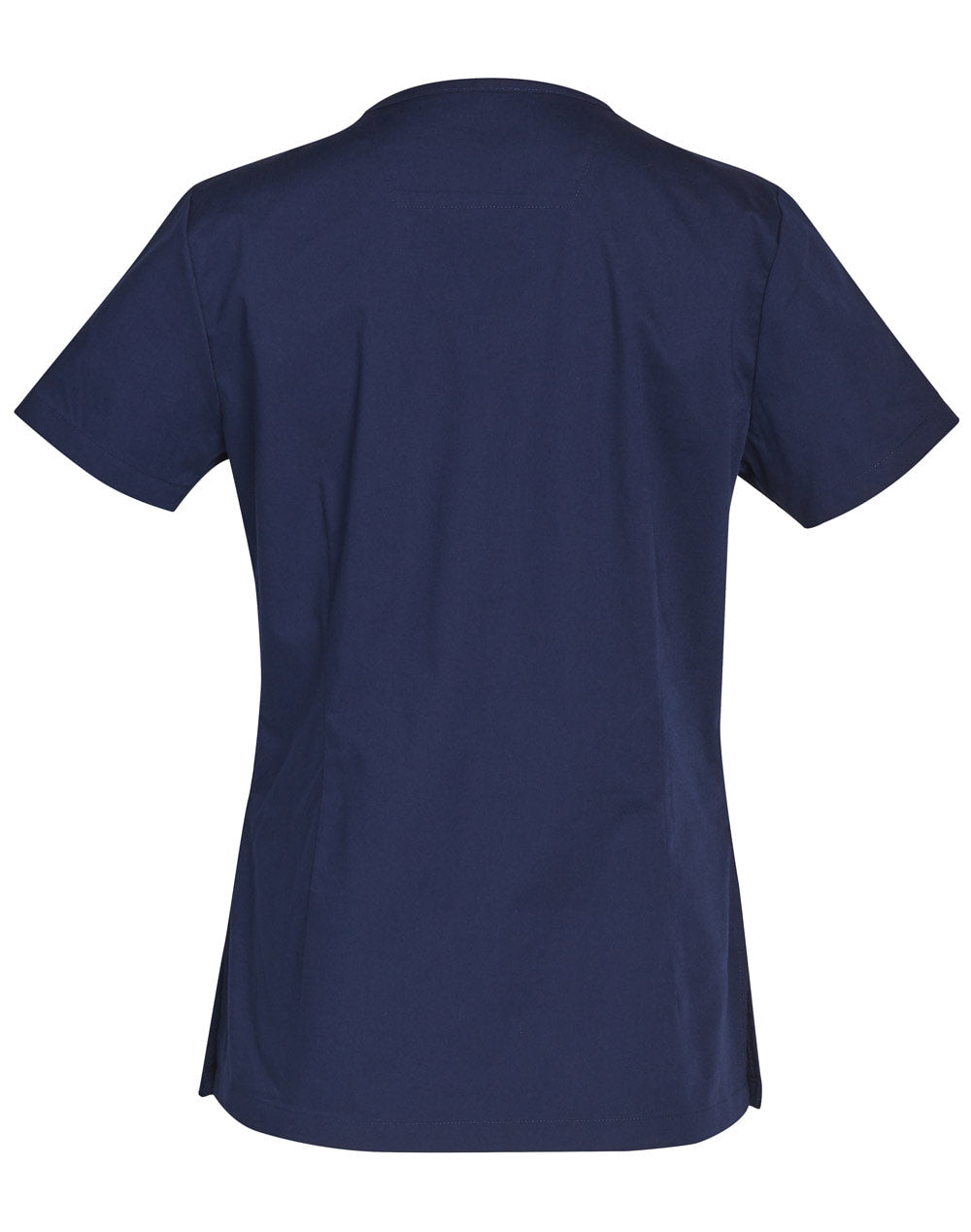 M7660 LADIES V-NECK CONTRAST TRIM SCRUB TOP - WEARhouse