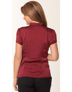 M8810 Women's Tie Neck Blouse - WEARhouse