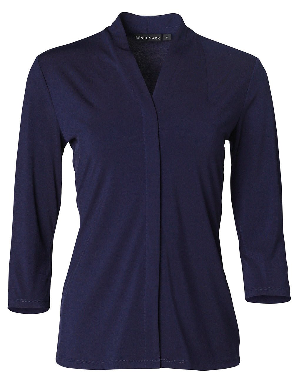 M8830 LADIES 3/4 SLEEVE STRETCH KNIT TOP ISABEL - WEARhouse