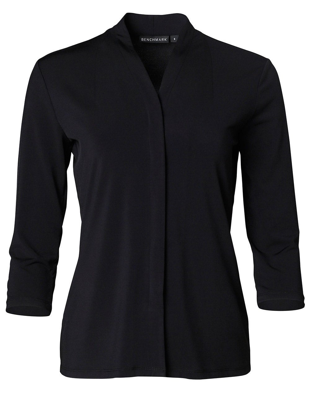 M8830 LADIES 3/4 SLEEVE STRETCH KNIT TOP ISABEL - WEARhouse