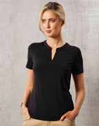M8840 LADIES SHORT SLEEVE KNIT TOP SOFIA - WEARhouse