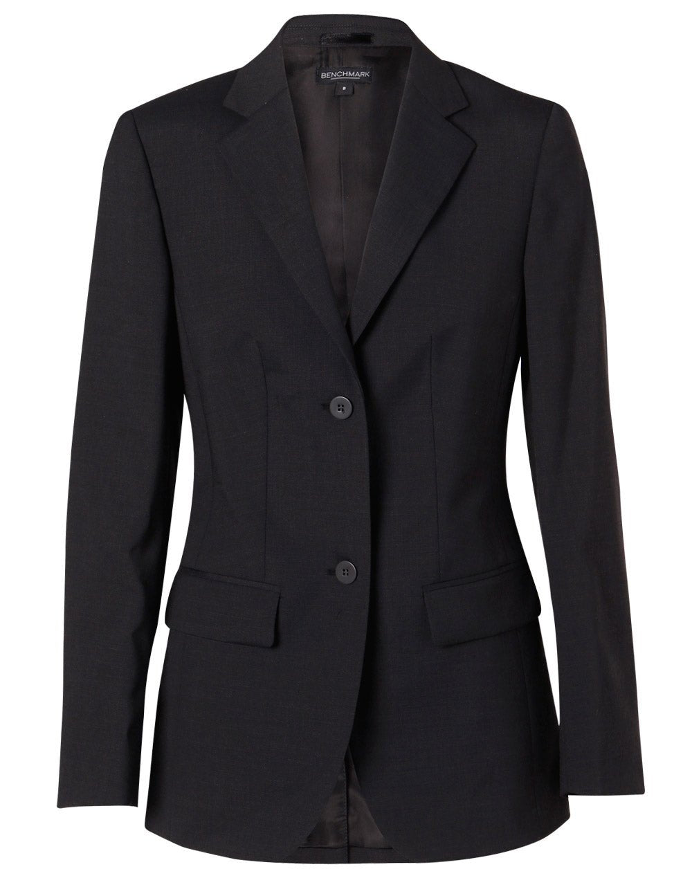 M9200 Women's Wool Blend Stretch Mid Length Jacket - WEARhouse