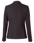 M9205 Women's Poly/Viscose Stretch One Button Cropped Jacket - WEARhouse