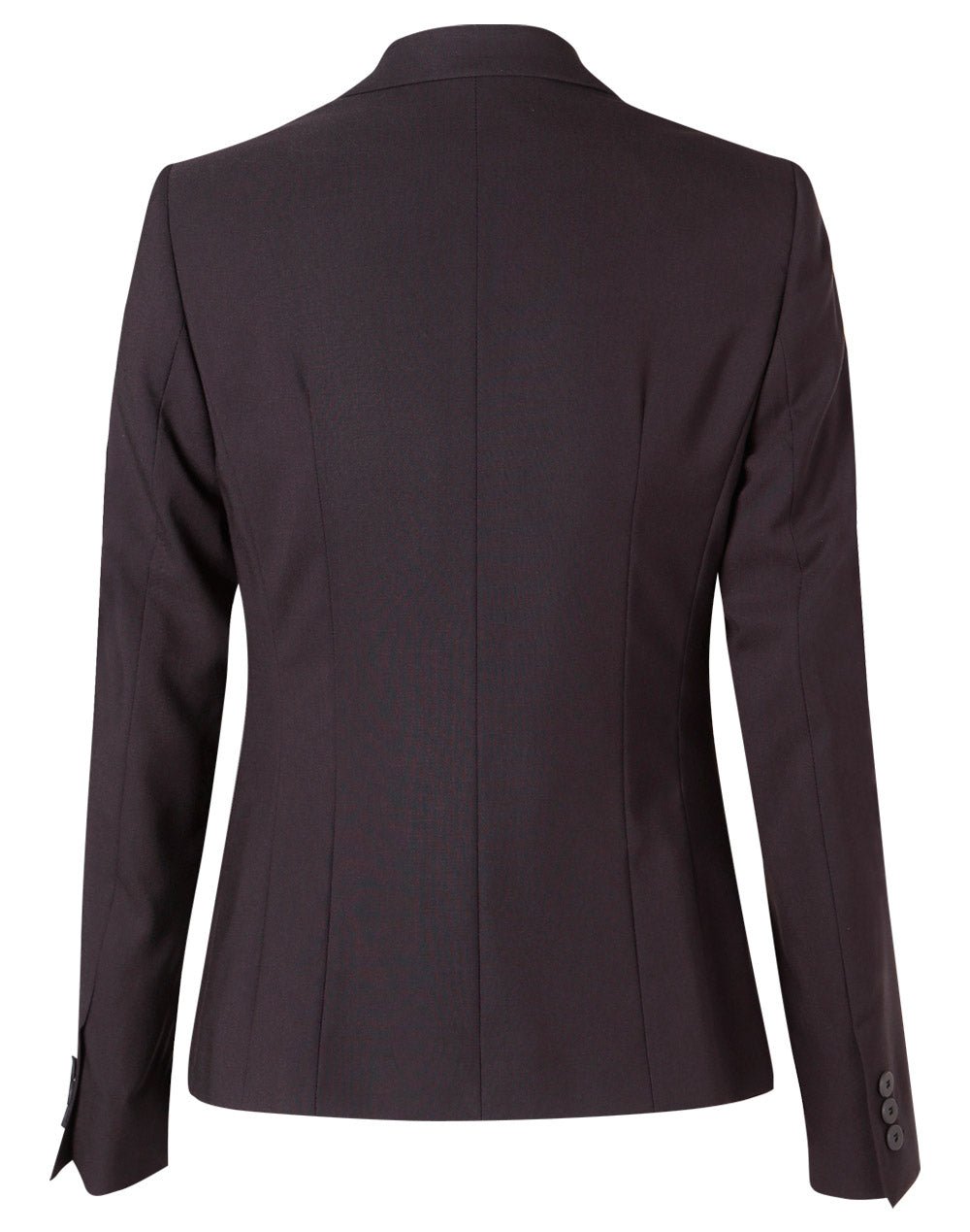 M9205 Women's Poly/Viscose Stretch One Button Cropped Jacket - WEARhouse
