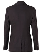 M9206 Women's Poly/Viscose Stretch Two Buttons Mid Length Jacket - WEARhouse