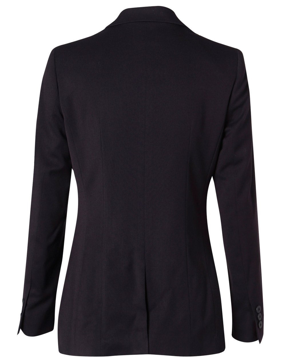 M9206 Women's Poly/Viscose Stretch Two Buttons Mid Length Jacket - WEARhouse