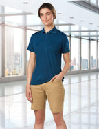 M9391 LADIES STRETCH SLIMFIT BOSTON CHINO SHORTS - WEARhouse
