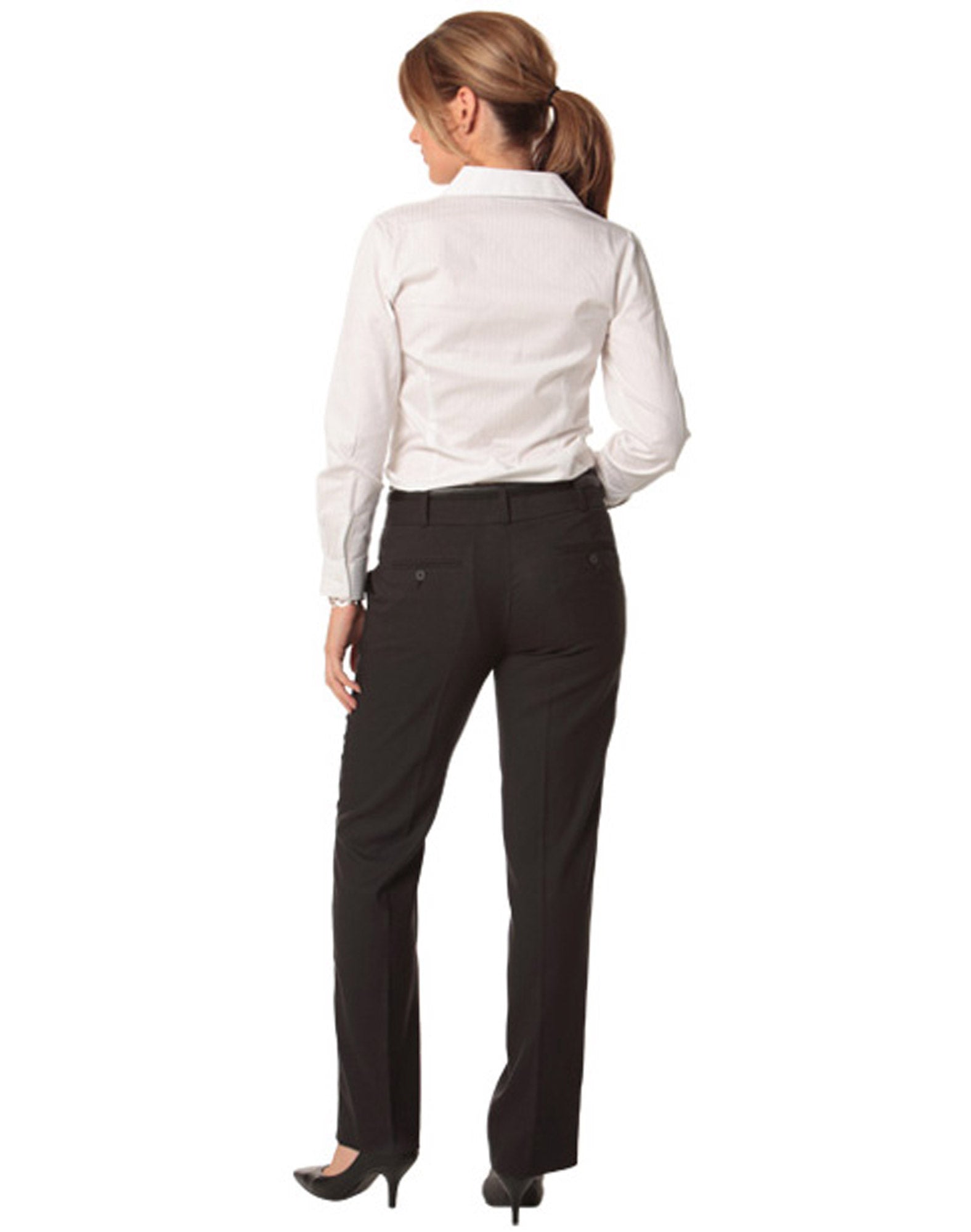 M9420 Women's Poly/Viscose Stretch Low Rise Pants - WEARhouse