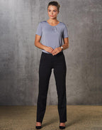 M9420 Women's Poly/Viscose Stretch Low Rise Pants - WEARhouse