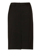 M9470 Women's Wool Blend Stretch Mid Length Lined Pencil Skirt - WEARhouse