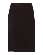 M9471 Women's Poly/Viscose Stretch Mid Length Lined Pencil Skirt - WEARhouse