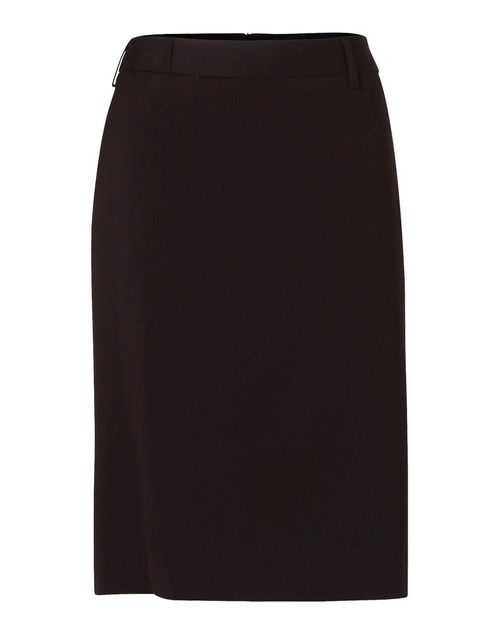 M9471 Women's Poly/Viscose Stretch Mid Length Lined Pencil Skirt - WEARhouse